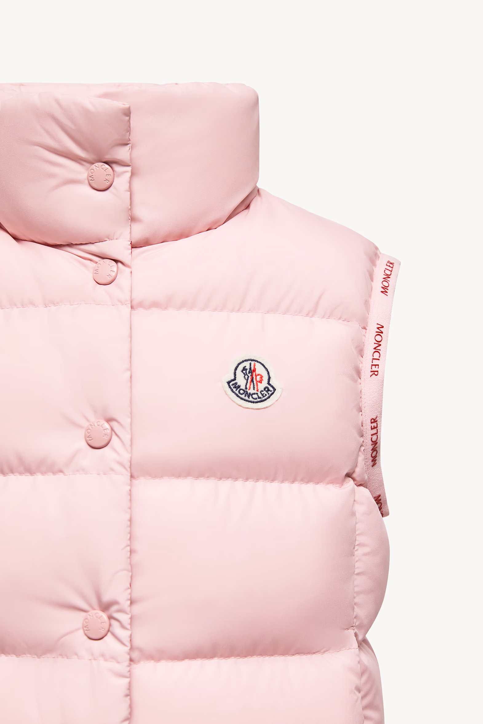 Badia Down Vest Girl Pink Moncler 2